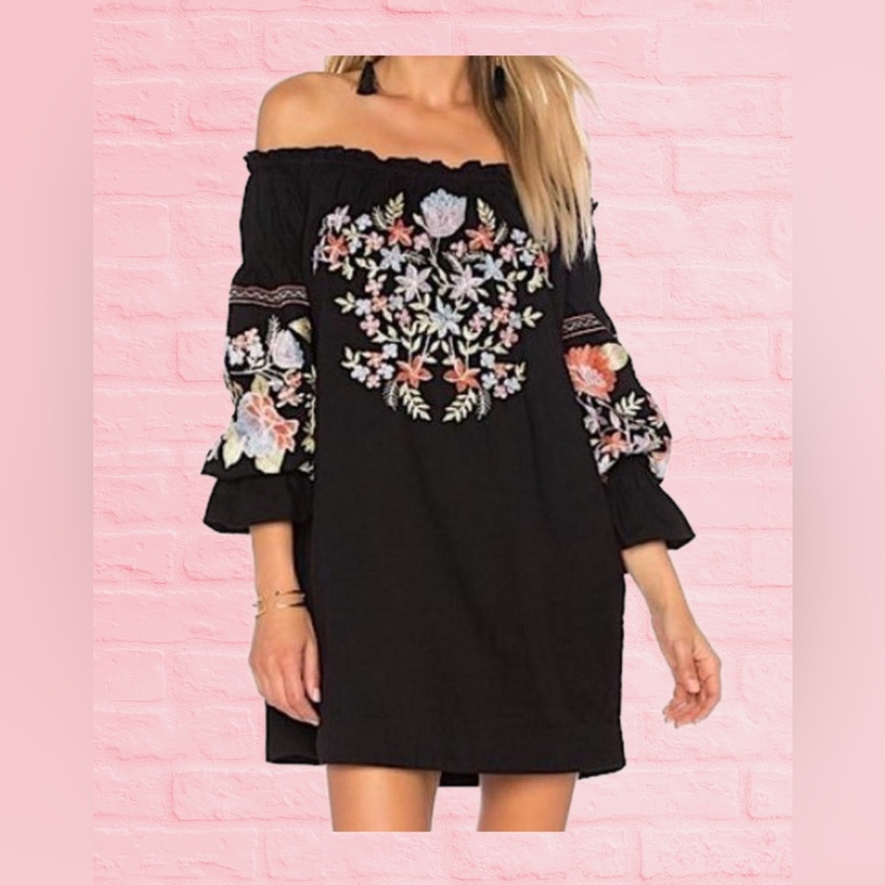 FREE PEOPLE FLEUR DU JOUR DRESS 🌸🖤